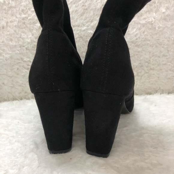 Steve Madden Elory black block heel ankle boots - Picture 4 of 8